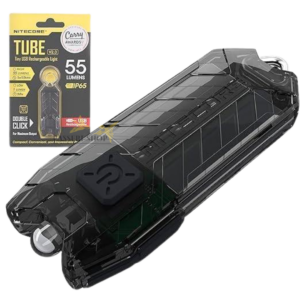 Mini lampe porte-clés noir 55 lumens - Nitecore