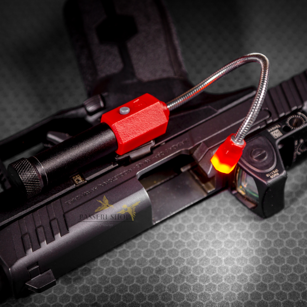 Lampe magnétique flexible pour l’inspection de chambre et canon - Real Avid