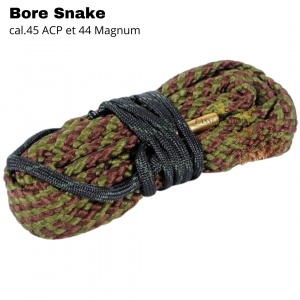 Cordon de nettoyage bore snake cal.45 ACP et 44 Magnum