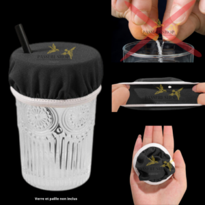 Protection de verre anti-drogue réutilisable