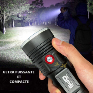 Lampe LED compacte rechargeable ultra puissante - Tactical Ops