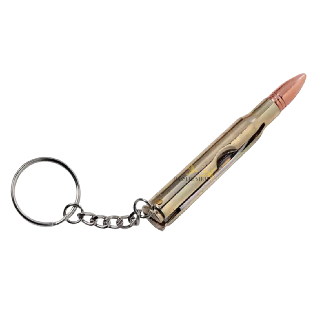 Couteau porte-clés en acier inoxydable dissimulé en réplique d’une balle de cal.30.06 - Böker Magnum – Image 2