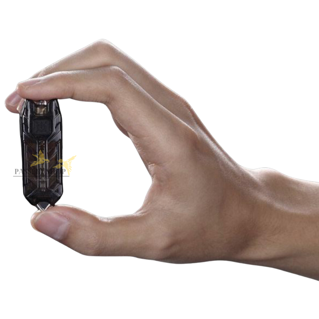 Mini lampe ultraviolet rechargeable porte-clés noir 500mW / 365nm - Nitecore – Image 4
