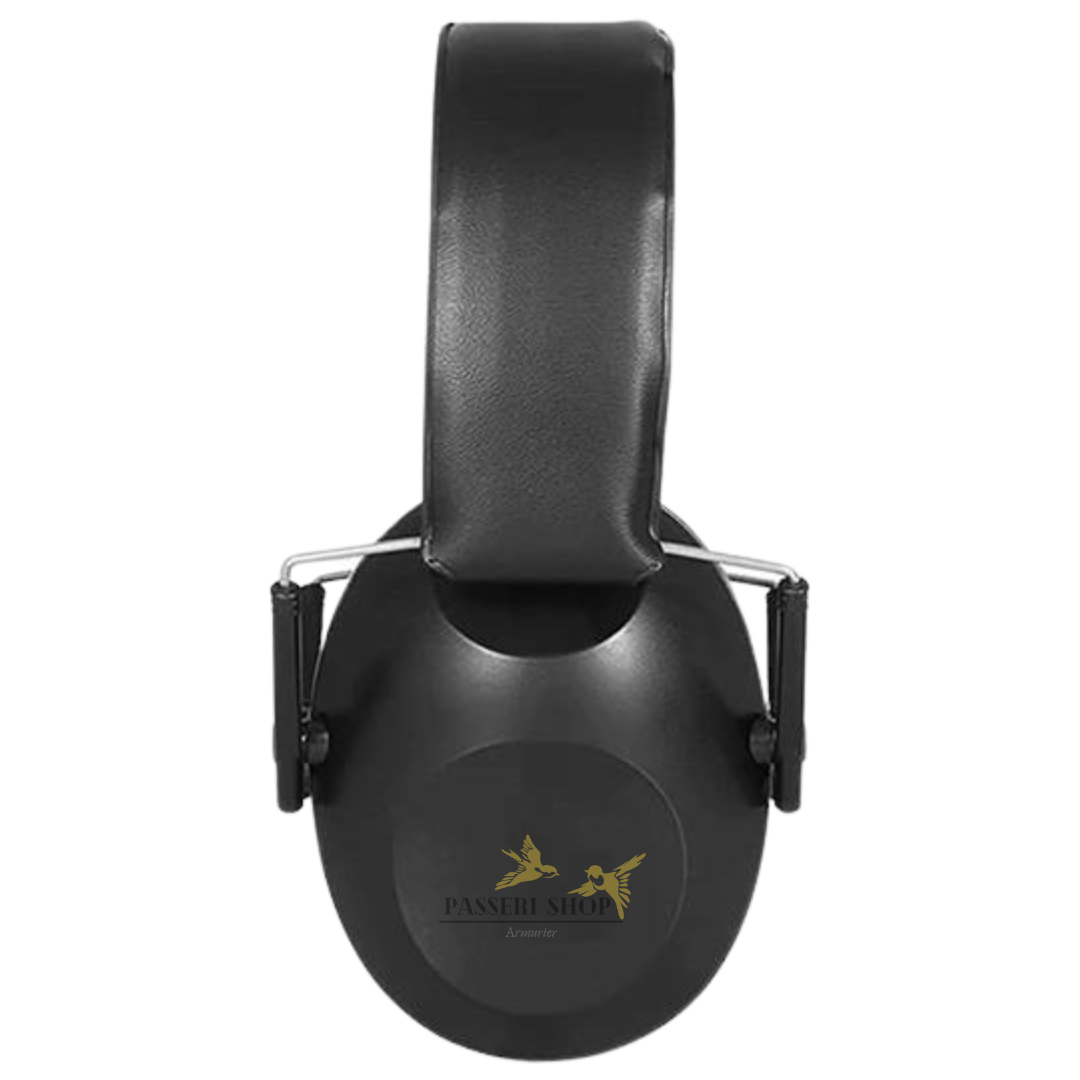 Casque anti-bruits réglable et pliable noir sous blister – Image 4