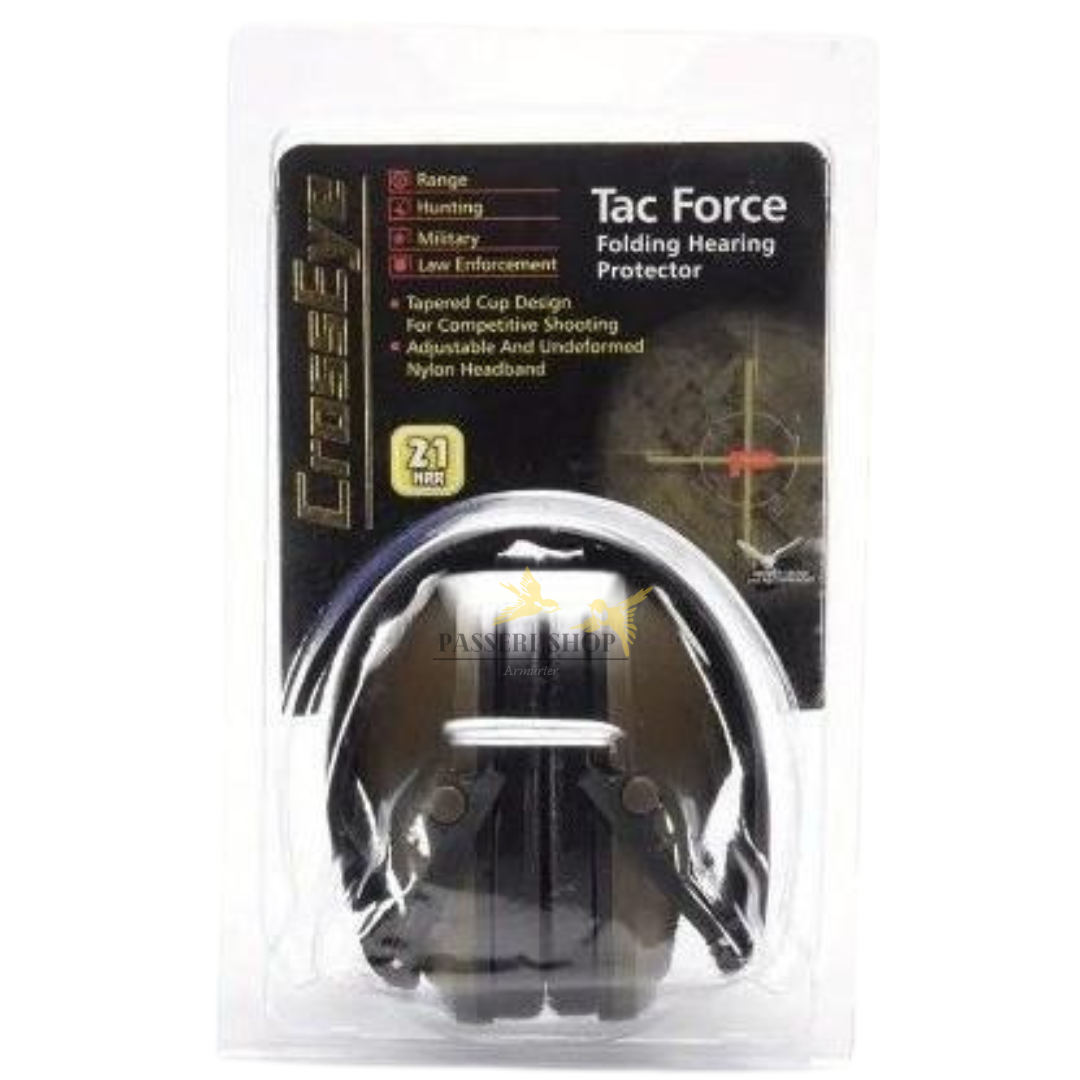 Casque anti-bruits réglable et pliable noir sous blister – Image 6