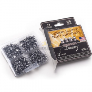 Assortiment 400 plombs de qualité exceptionnelle cal.5,5mm - Crosman (fabriqué aux USA)