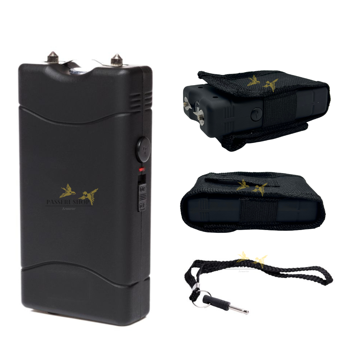 Shocker 3 800 000 volts avec lampe LED, cordon et étui - Praga