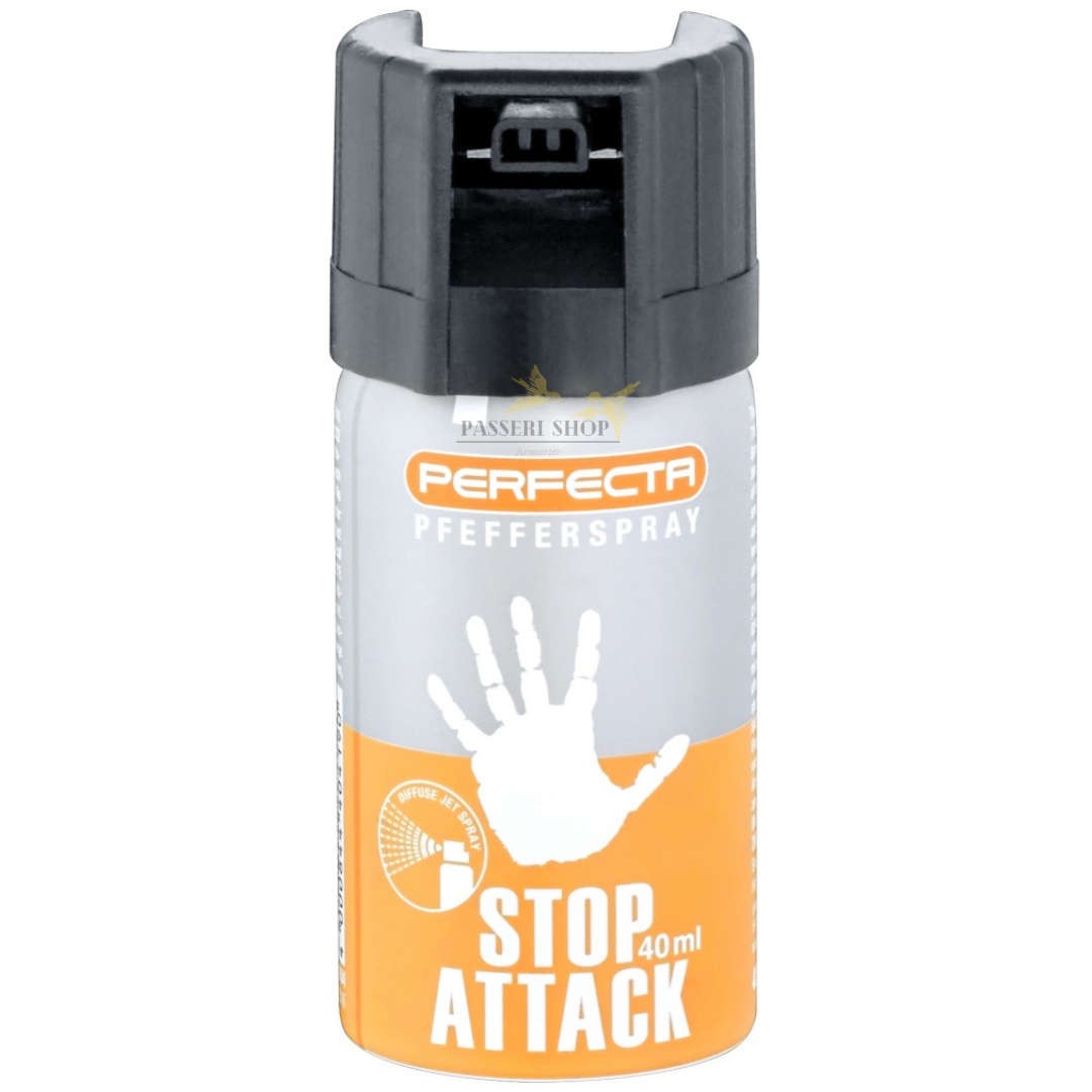 Bombe lacrymogène 40ml GAZ POIVRE OC (fabriqué en Allemagne)