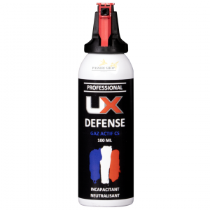 Bombe lacrymogène GAZ CS 100ml (fabriqué en France)