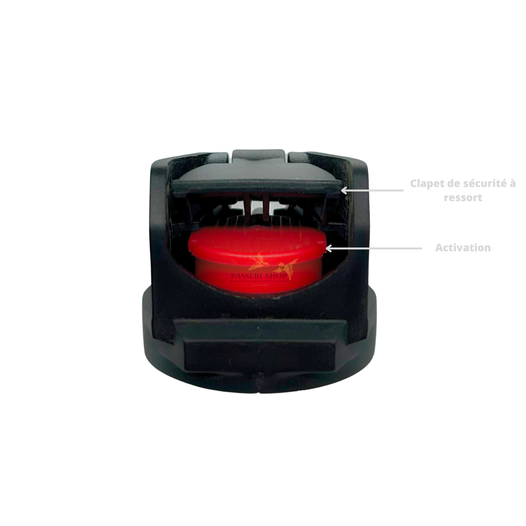 Bombe lacrymogène GEL POIVRE OC 50ml avec clapet (fabriqué en France) – Image 4