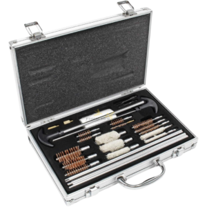 Mallette de nettoyage universelle pour armes d’épaule et de poing (27 outils)